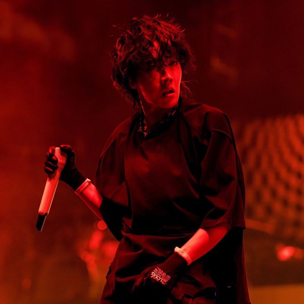 BTS rapper,  j-hope performs at his groundbreaking Lollapalooza concert in July 2022. "Call me J"