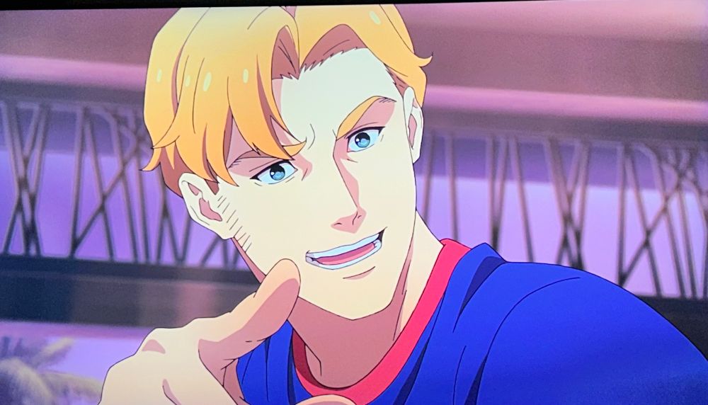 the character smith from the show “brave bang bravern” who looks like the cadet version of erwin smith if erwin misplaced his vat of hair pomade