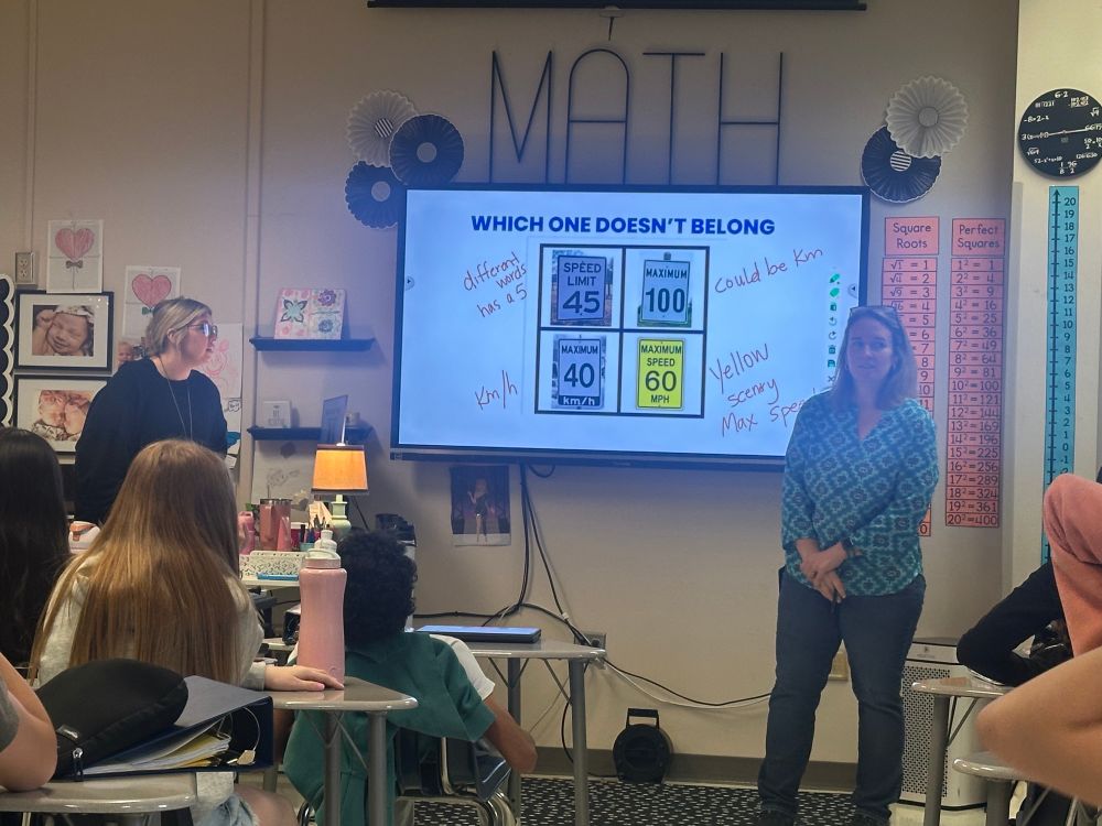 Blacksburg Middle teachers