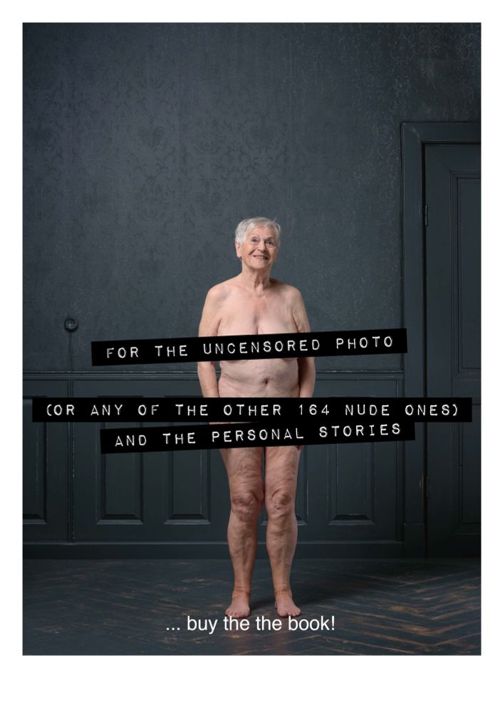 Two pages from the 'Naked the Hague' photo book €49,95 https://nakedthehague.nl