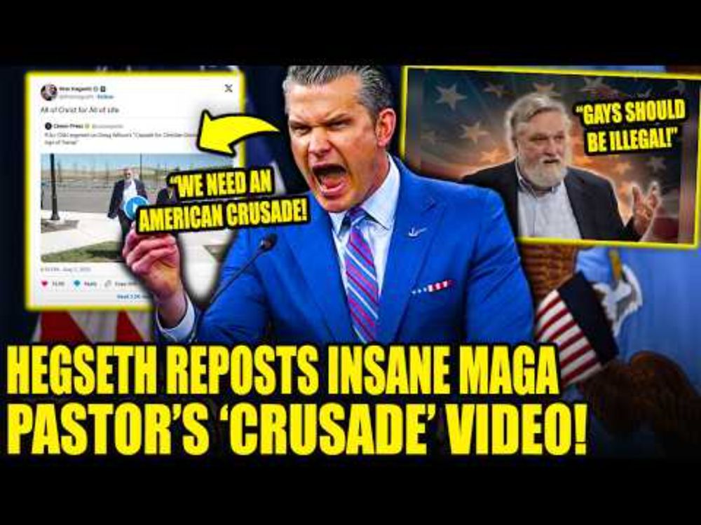 Trump Def Sec Goes CRAZY With 'Crusade' Video That Sparks MAJOR BACKLASH!