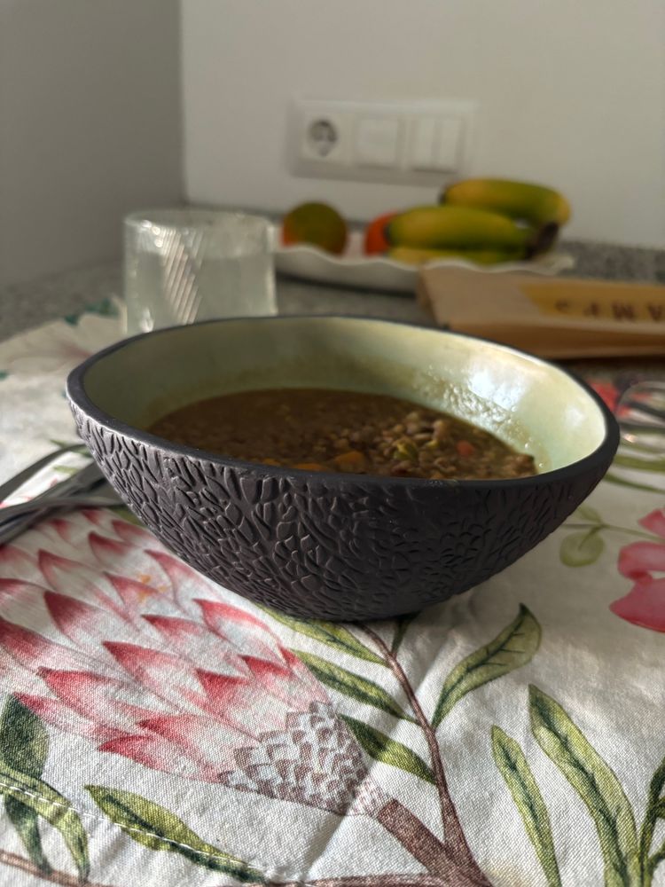 Bol de Ramen de Marta Páramo con lentejas. 