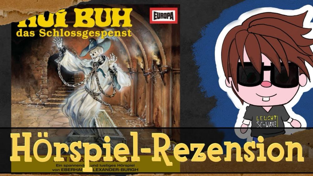 Lauschschwarz X(23): Re-Upload Halloween-Spezial-Podcast mit HuiBuh und dem Runenzauber