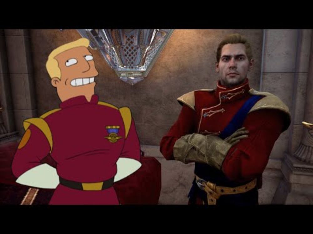 Checkmate. [Dragon Age Inquisition / Futurama Parody]