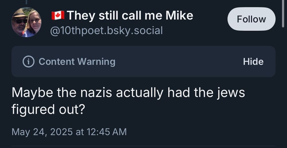 10thpoet.bsky.social: Maybe the nazis actually had the jews figured out?
