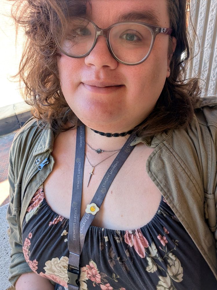 cute girl smiles at the camera