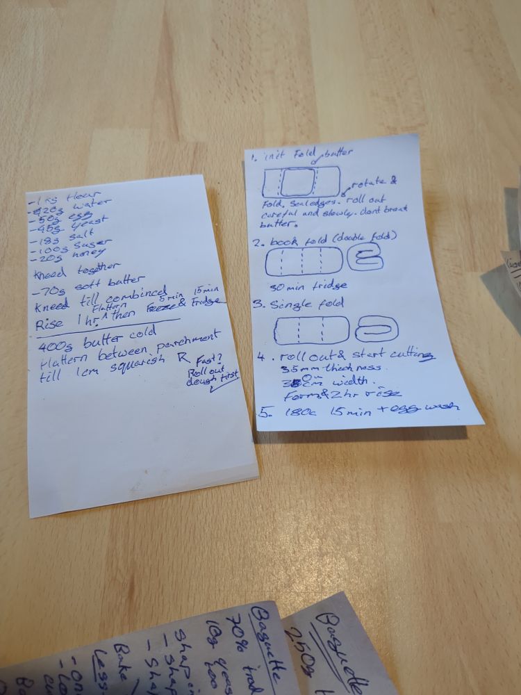 not me planning croissant 