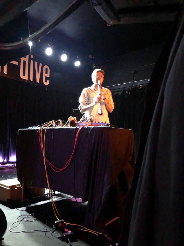 M Sage at the hi dive in Denver