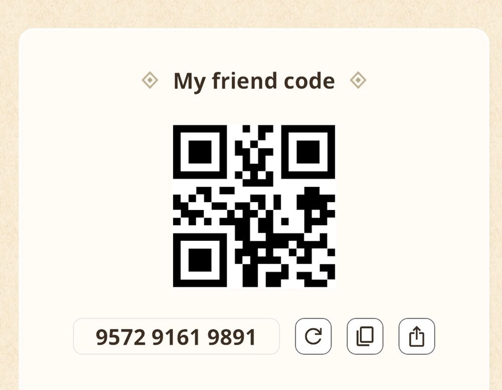 My Monster Hunter Now friend code: 9572 9161 9891