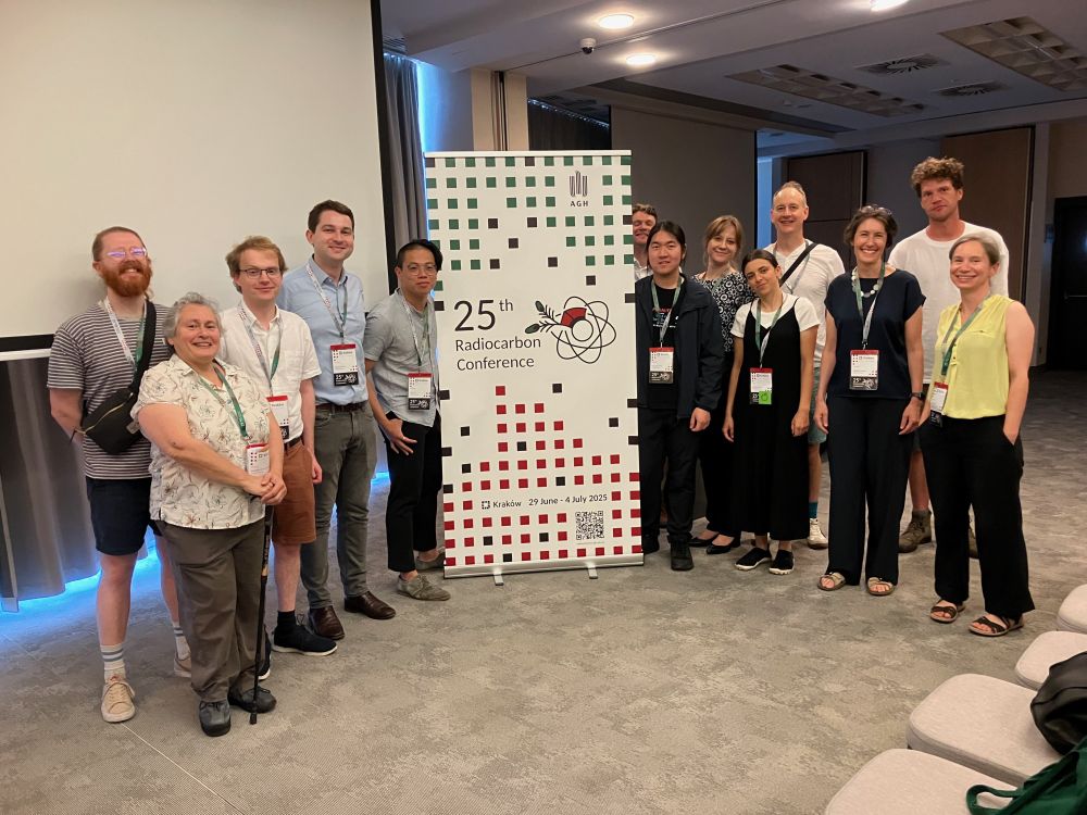 NEIF 14C groups from Oxford & SUERC at the Radiocarbon Meeting in Krakow
