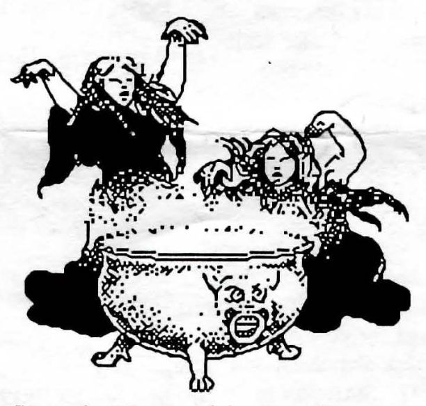 looks like witches in clipart form