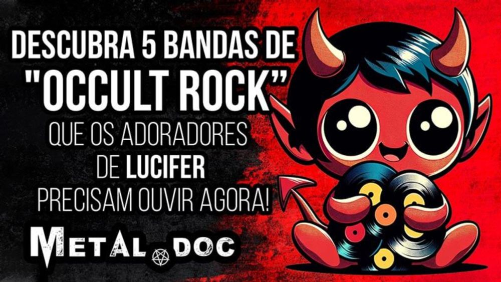 Descubra 5 bandas de Occult Rock que os adoradores de Lucifer precisam ouvir agora! - Cinco Miligramas de Misantropia