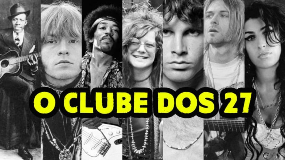 O Clube dos 27: a maldição que assombra os grandes músicos - Cinco Miligramas de Misantropia