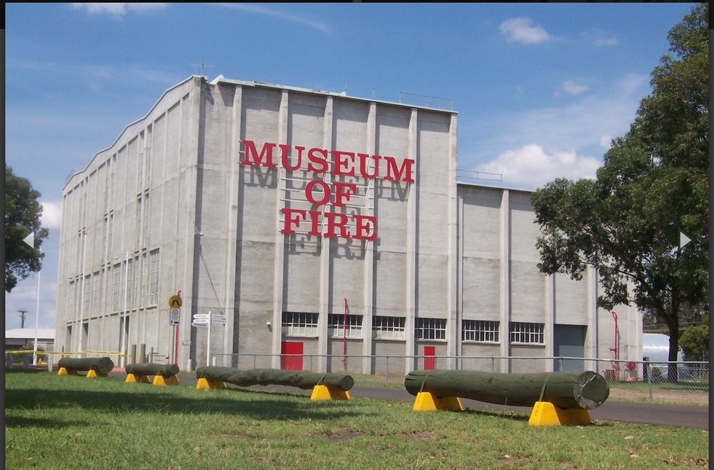 Outside view of the Museum of Fire, located at Penrith NSW.
