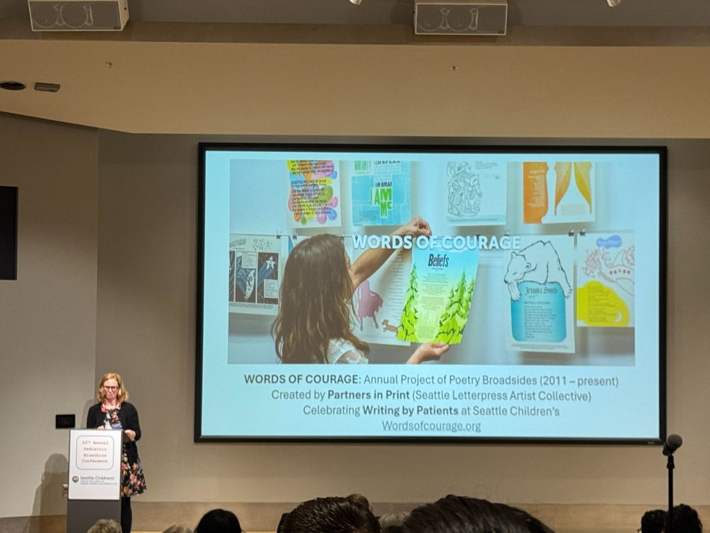 Sierra Nelson speaking at the 2025 Pediatric Bioethics Conference