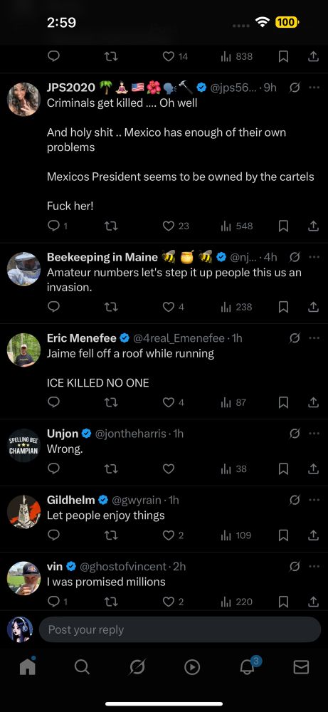 The comments are disgusting.