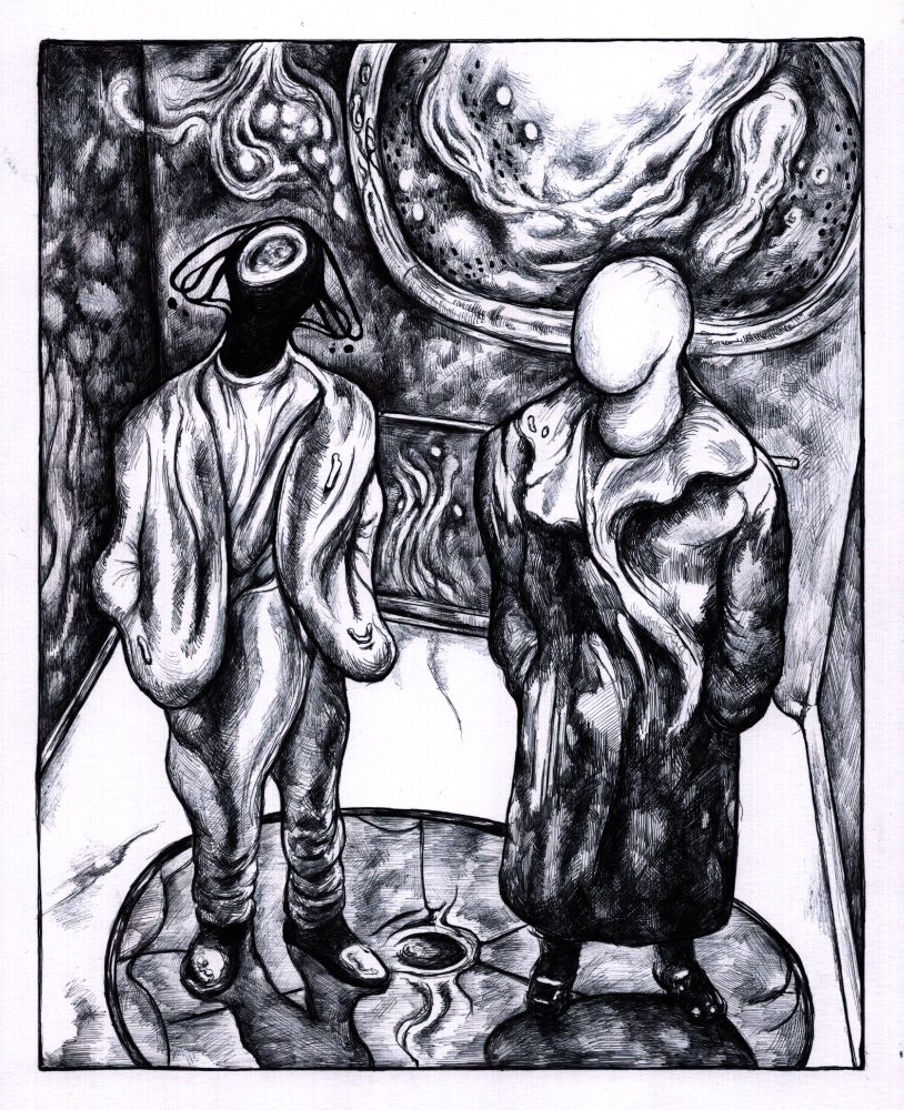 ink drawing, 2025