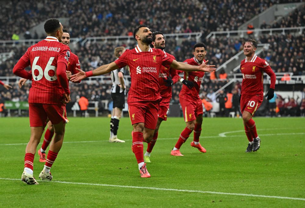 Mo Salah picks up his third G/A of the game to pass Wayne Rooney for all time games with a goal and an assist in the Premier League.