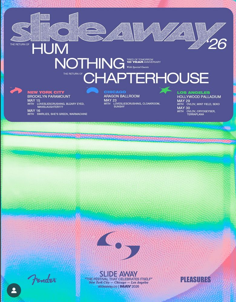 affiche du festival slide away 26