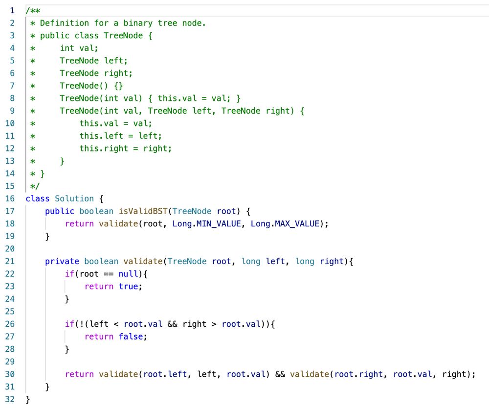 Final Code in Java