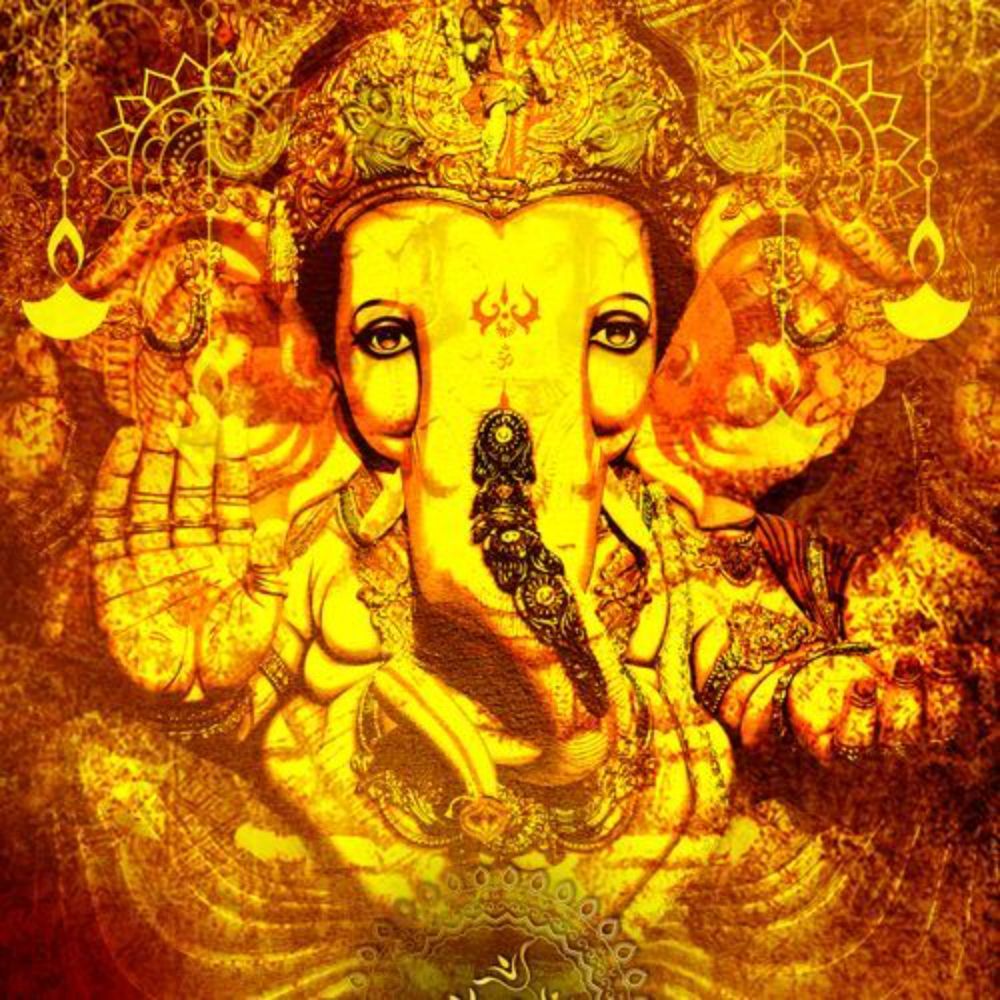 Crypto.com NFT | The Gold Ganesha | Ronin54 Art