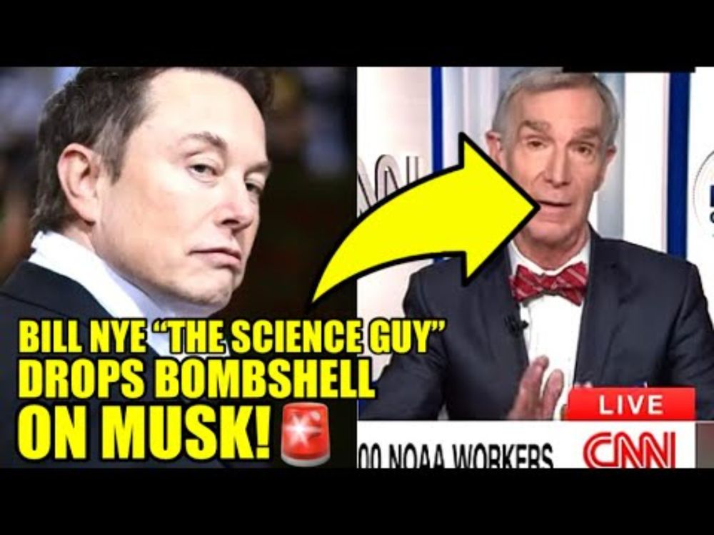 🚨Bill Nye Just EXPOSED Elon Musk LIVE On CNN