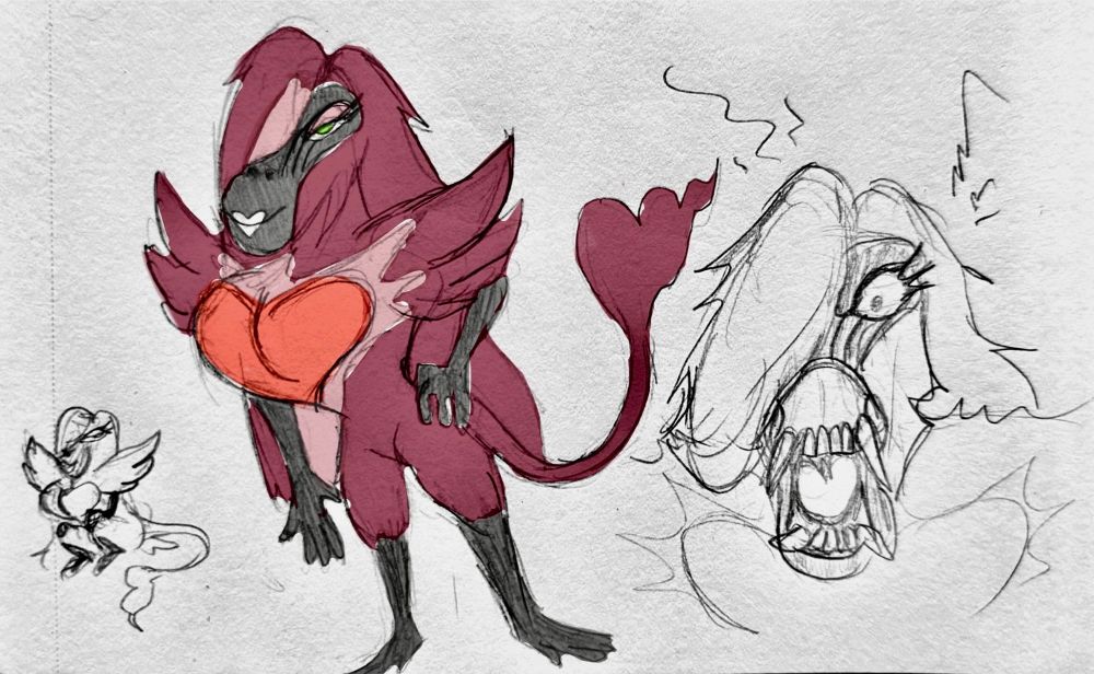 Cupid as a gelada