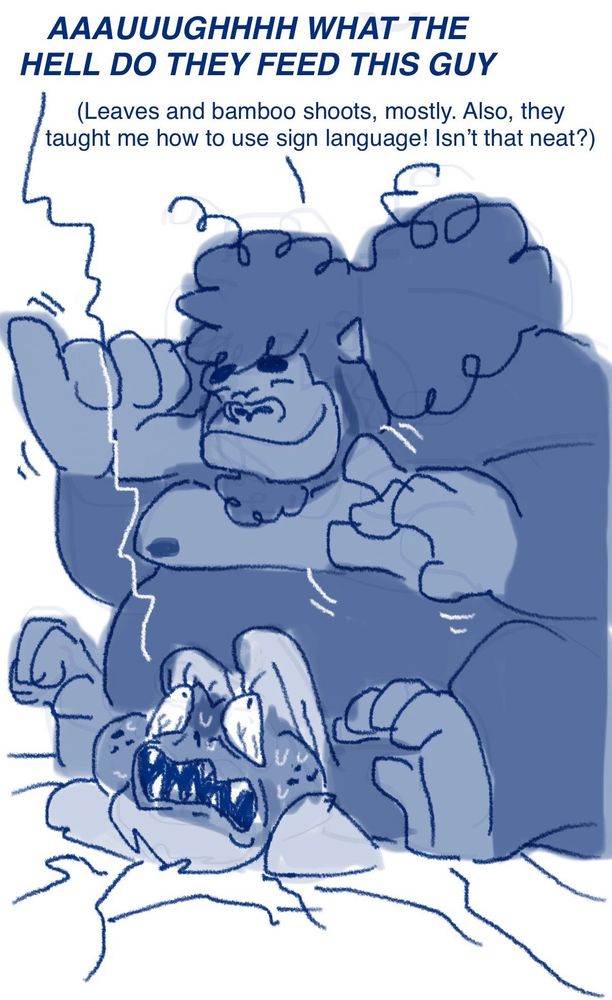 Sammi crushes Bodtcher under his weight.