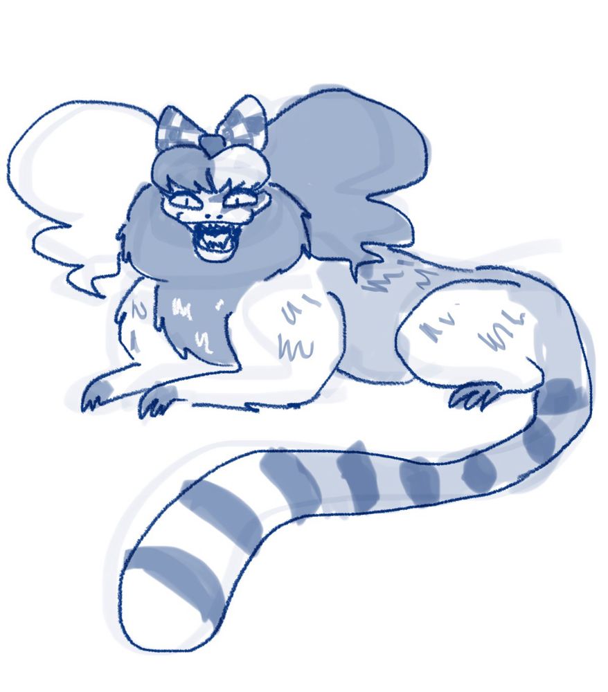 Selena as a marmoset