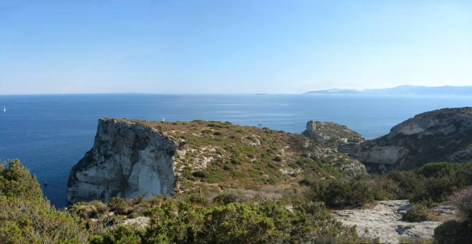 South view from the Sella Del Diavolo promontory. 