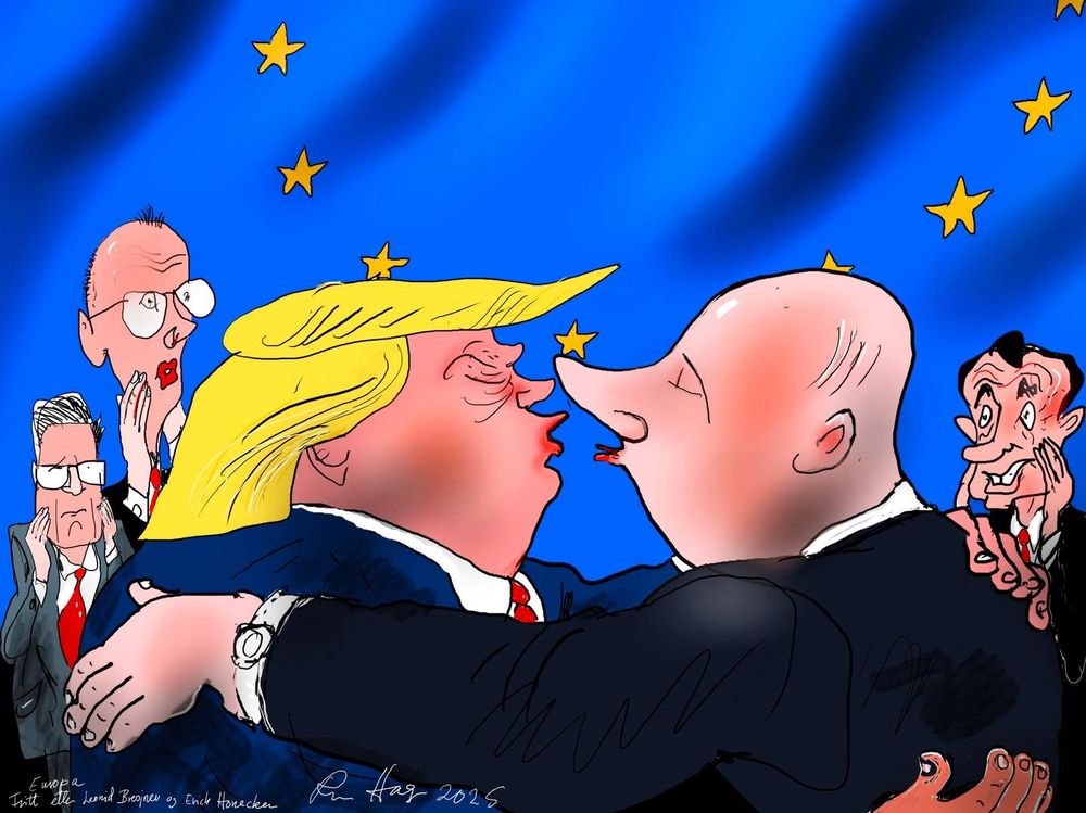 Trump kysser Putin