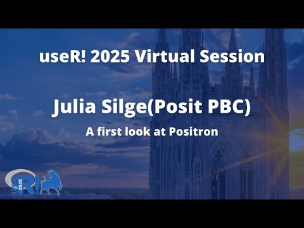 A first look at Positron - Julia Silge