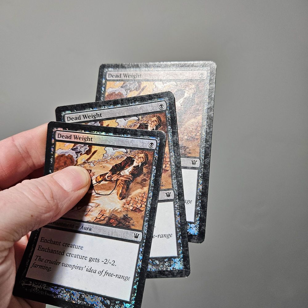 3 Foil Innistrad Dead Weights