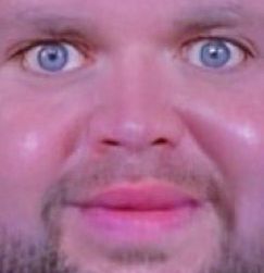 jd vance bald weirdo baby head macro