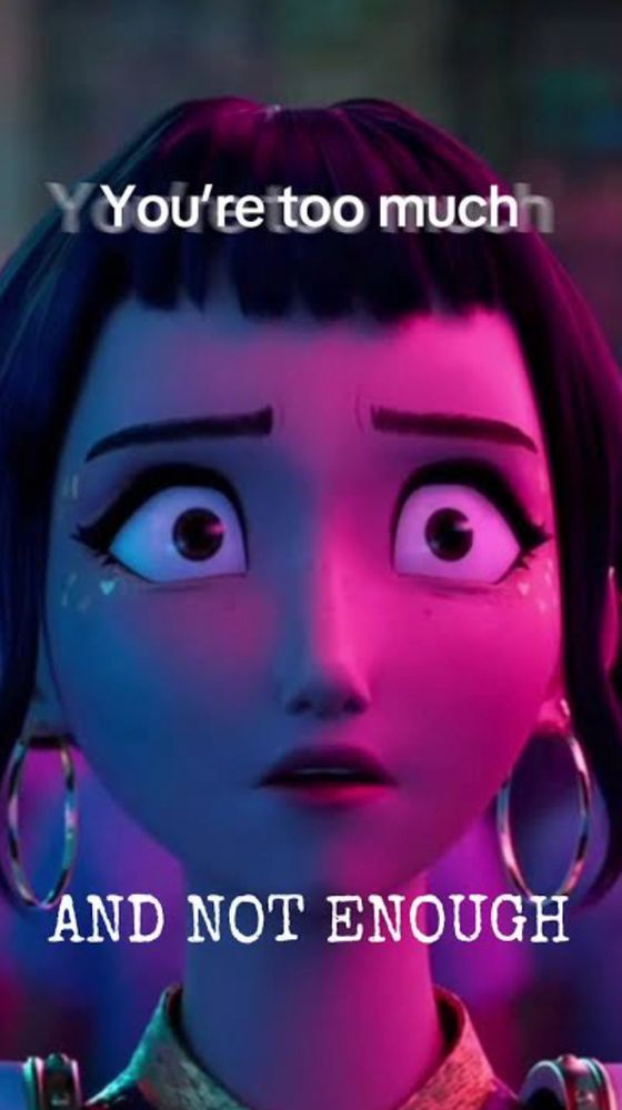 You’re too much and not enough scene in kpop demon hunters