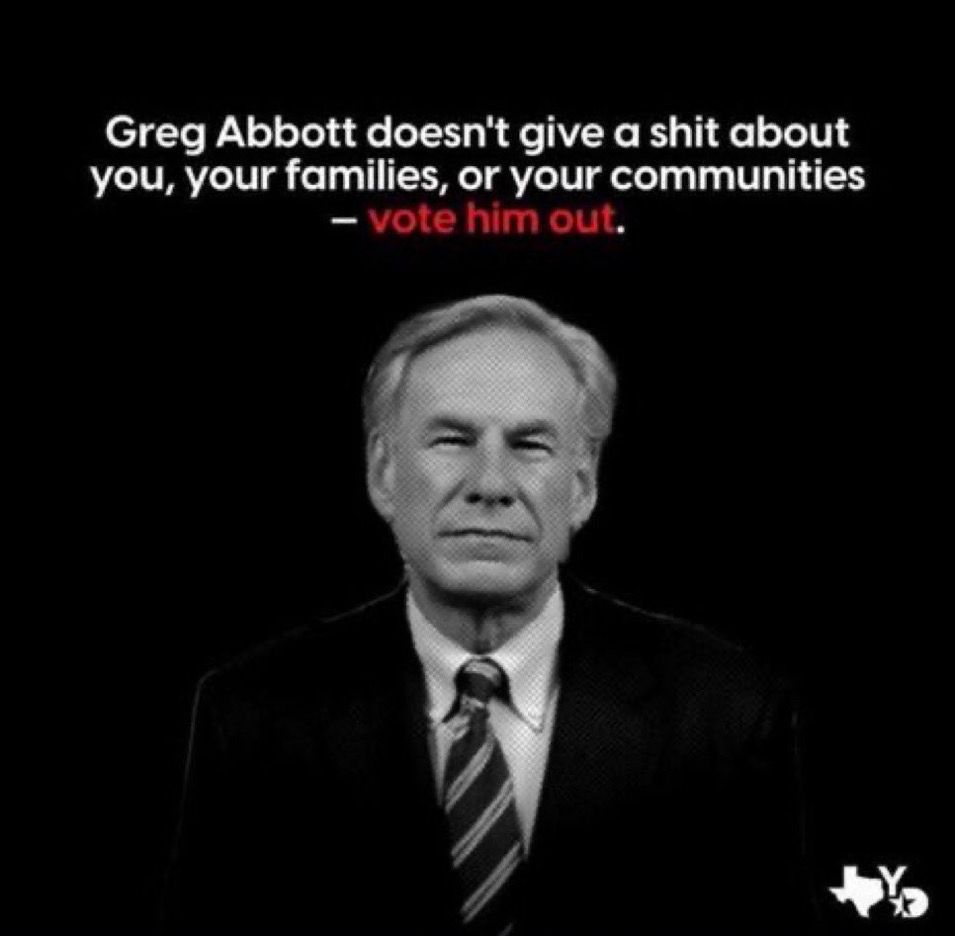 Vote Greg Abbott Out!
