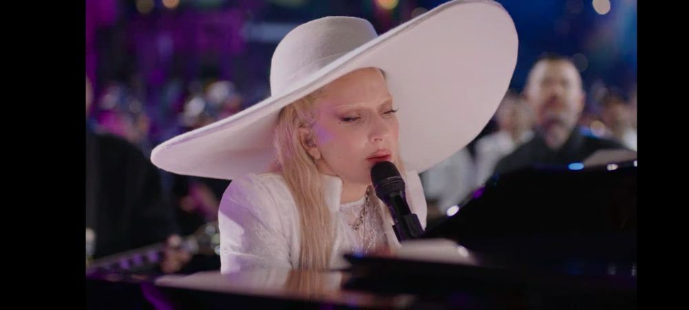 Lady Gaga performing for the Superbowl February 9, 2025.