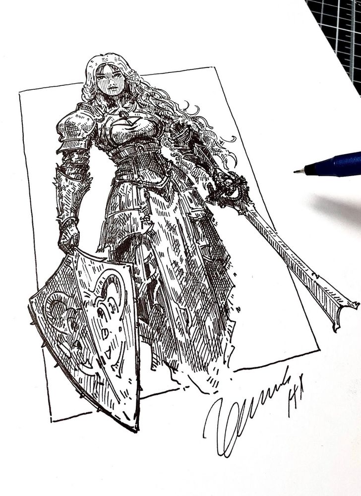 My drawing, OC design 