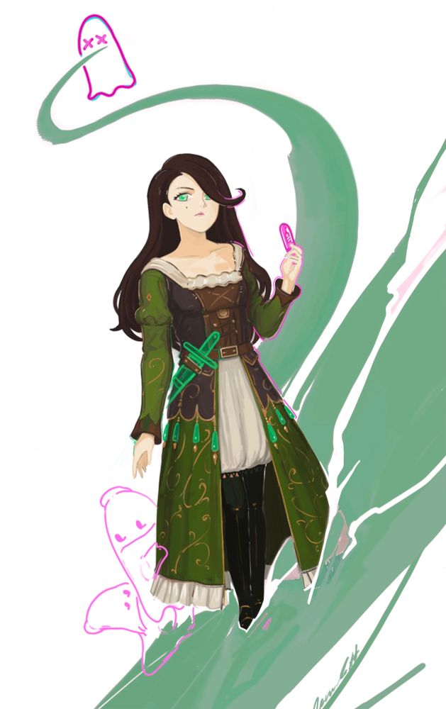 My drawing, digital art, OC design, fyp, aa.chernyshov