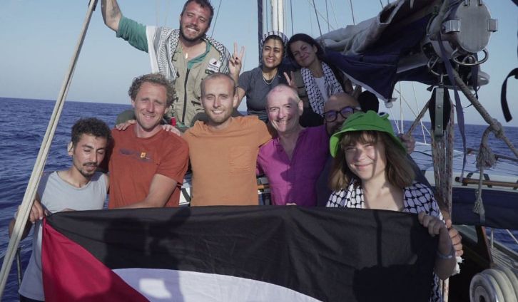 Madleen freedom flotilla crew