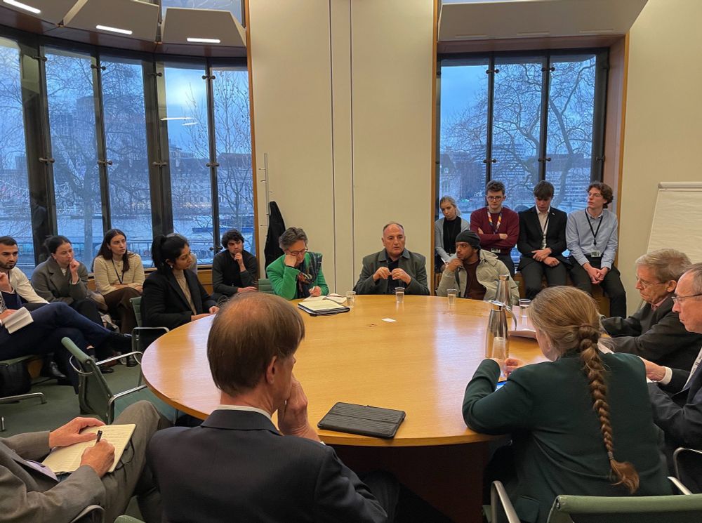 Photo of a roundtable event in parliament with MPs and Odeh Hadalin 