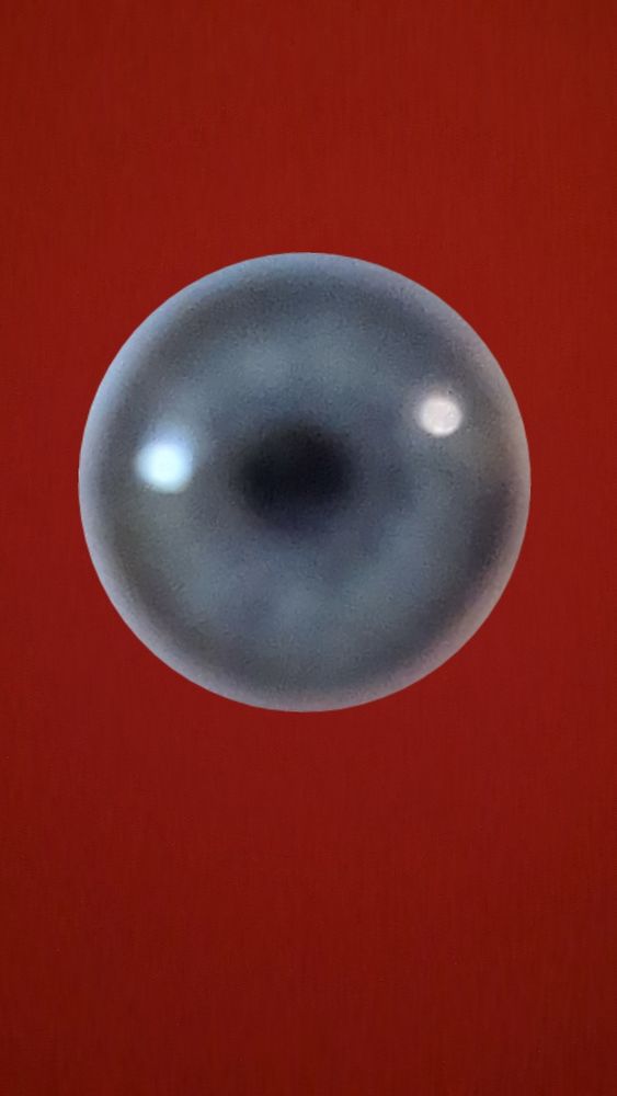 A close up of just my eye