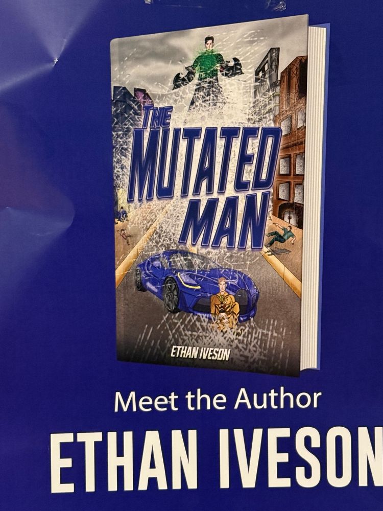 Book cover for the mutated Man by Ethan Iveson