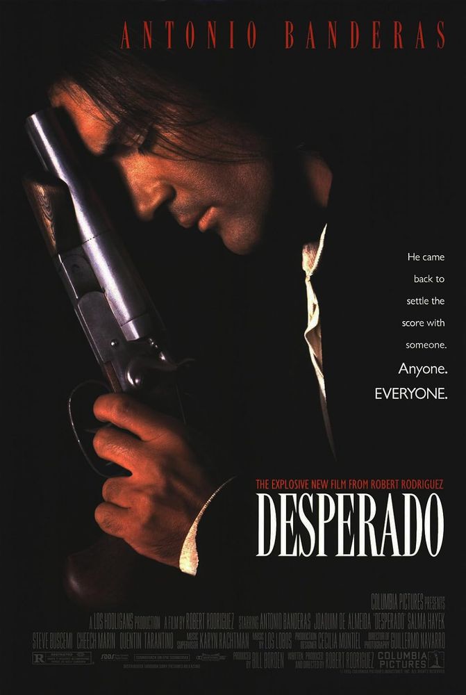The film poster for desperado 1995