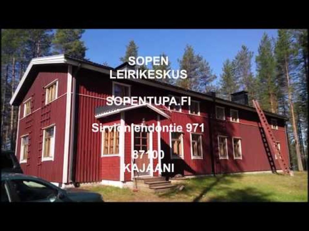 Sopen Leirikeskus- Sopentupa mainosvideo