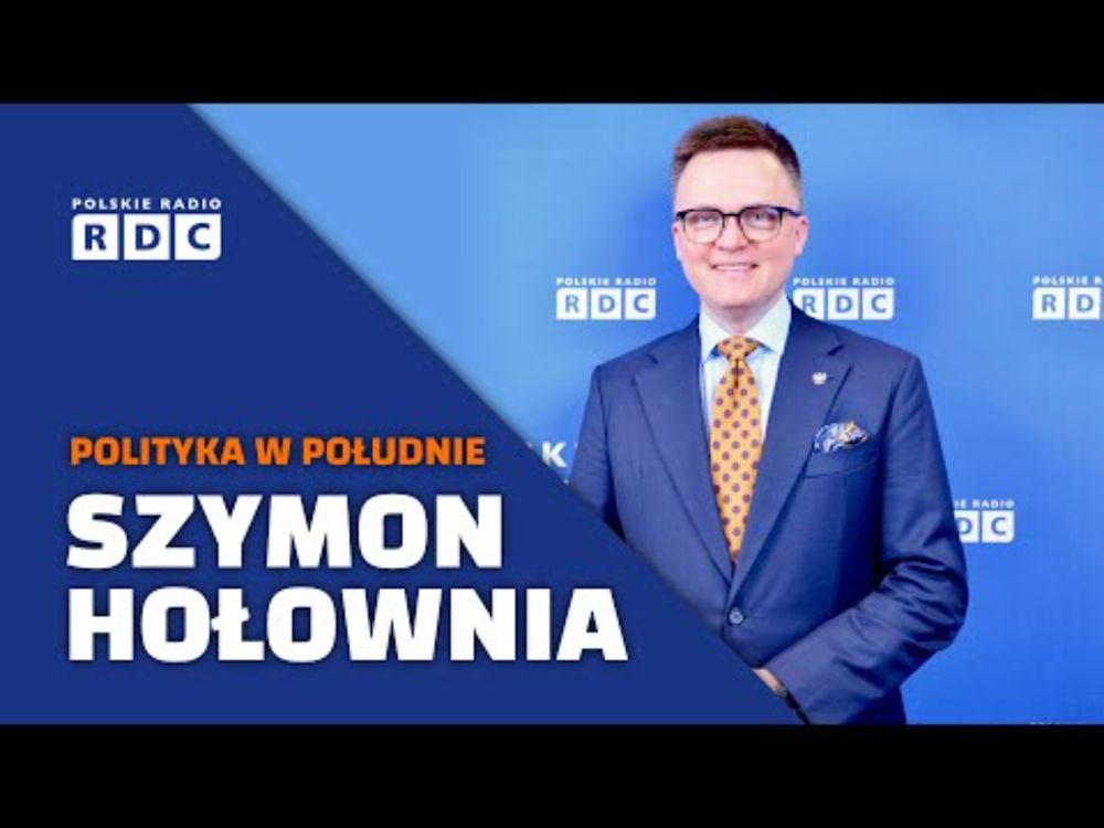 Szymon Hołownia | #Polityka w południe