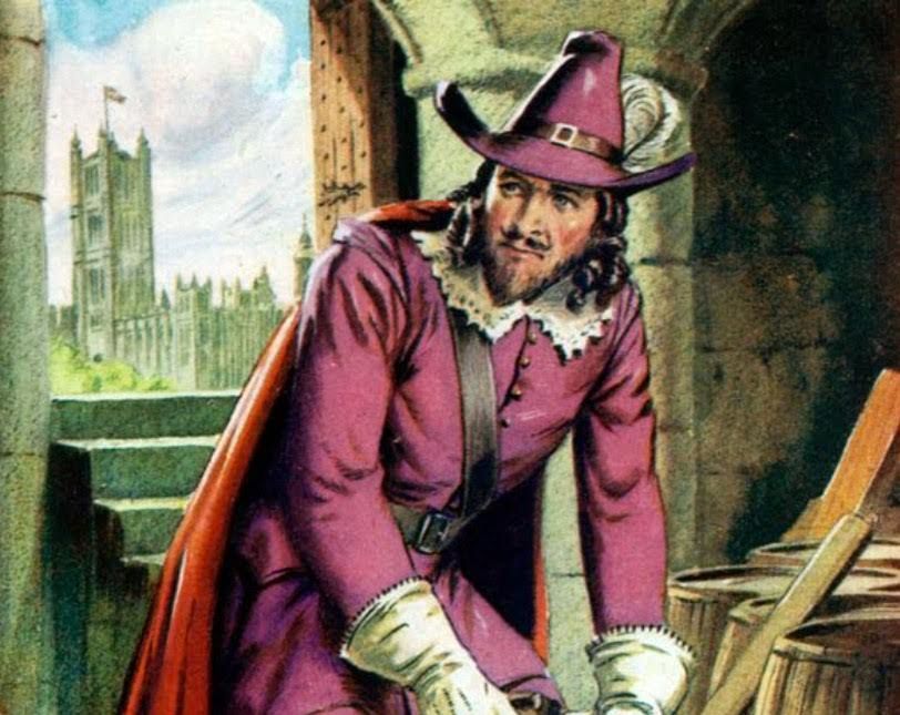 One of the Gunpowder Plotters, more likely Robert Catesby the leader than Guido Fawkes 