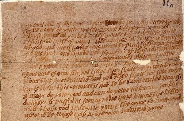 The Monteagle Letter 