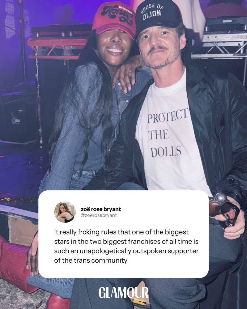 Pedro Pascal says Protect the dolls 💜