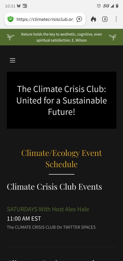 Climate Crisis